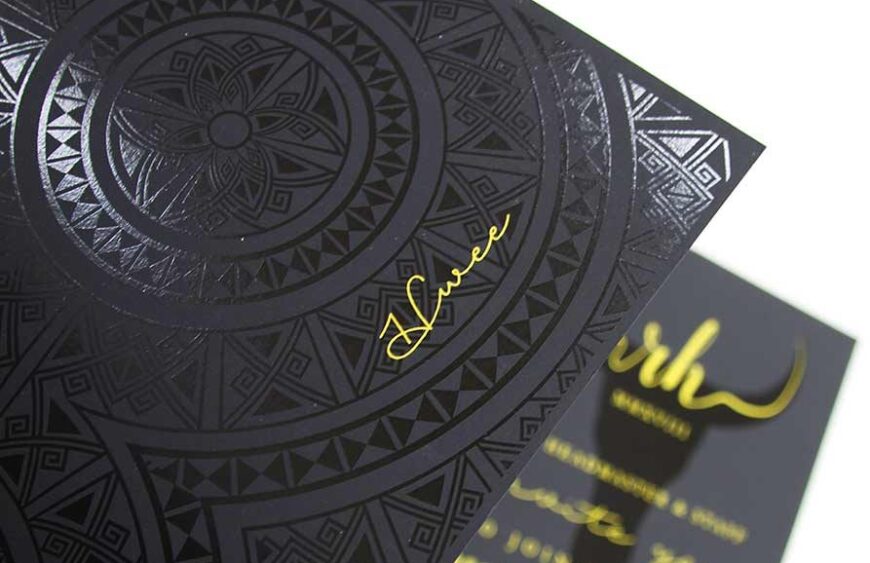 metallic-gold-on-matt-black-card
