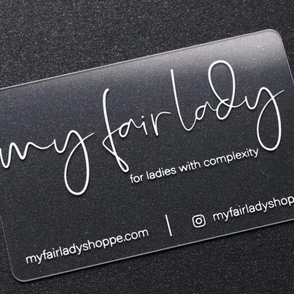 In Card Visit Bằng Nhựa