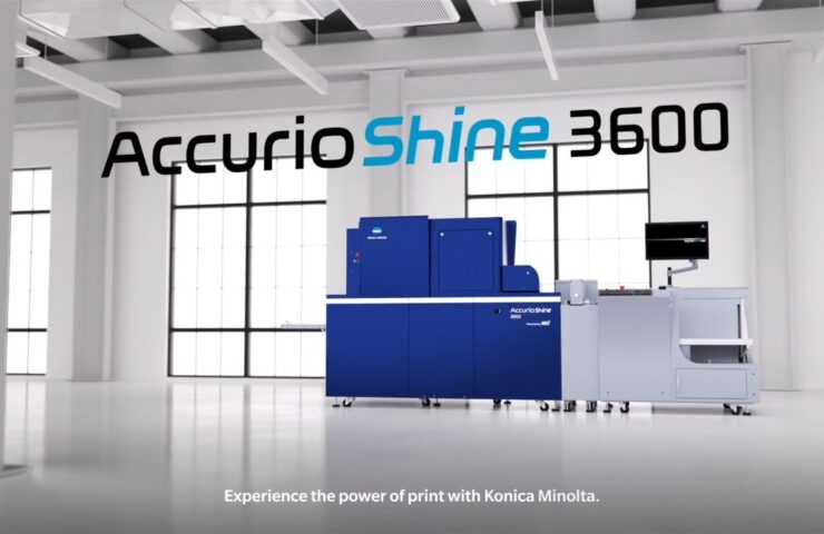 In Spot UV 18 Konica Minolta AccurioShine 3600