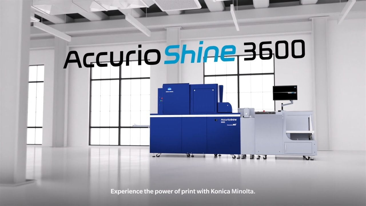 Konica Minolta AccurioShine 3600 – Công nghệ in đột phá mang đến sự tinh tế và độc đáo cho sản phẩm in