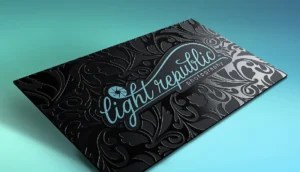 In Name Card Spot UV